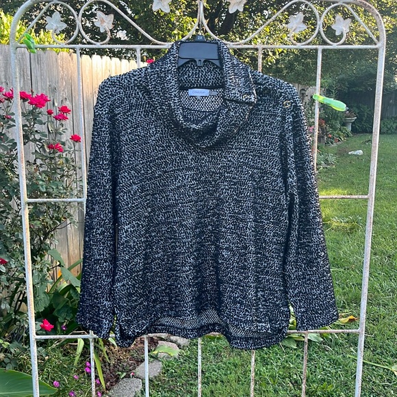 Calvin Klein cowl neck sweater, gently used preloved, size XL - Picture 1 of 6